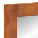 vidaXL fali tükör fiókokkal 60x33x90 cm tömör fa akácfa