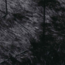 vidaXL fekete hosszú szálú NAVARRA bozontos szőnyeg 130x200 cm