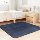 vidaXL tengerész hosszú szálú NAVARRA bozontos szőnyeg 120x120 cm