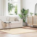 vidaXL krém poliészter hosszú szálú NAVARRA bozontos szőnyeg 160x160cm