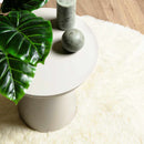 vidaXL krém poliészter hosszú szálú NAVARRA bozontos szőnyeg 100x100cm