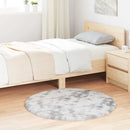 vidaXL ezüstszürke hosszú szálú NAVARRA bozontos szőnyeg 100x100 cm