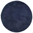 vidaXL tengerész hosszú szálú NAVARRA bozontos szőnyeg 120x120 cm