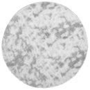 vidaXL ezüstszürke hosszú szálú NAVARRA bozontos szőnyeg 160x160 cm