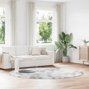 vidaXL világosszürke hosszú szálú NAVARRA bozontos szőnyeg 240x240 cm