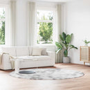 vidaXL ezüstszürke hosszú szálú NAVARRA bozontos szőnyeg 240x240 cm