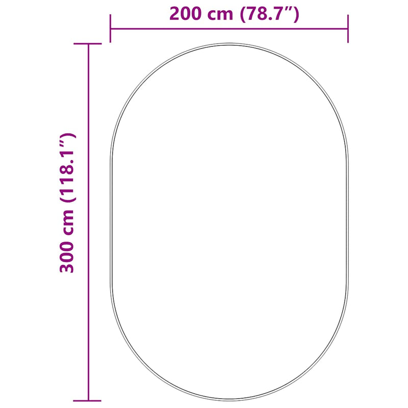 vidaXL bézs poliészter hosszú szálú NAVARRA bozontos szőnyeg 300x200cm