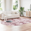 vidaXL poros rózsaszín hosszú szálú NAVARRA bozontos szőnyeg 300x200cm