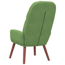 vidaXL világoszöld bársony pihenőszék