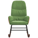 vidaXL világoszöld bársony hintaszék