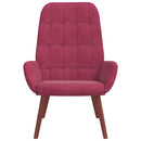 vidaXL bordó bársony pihenőfotel