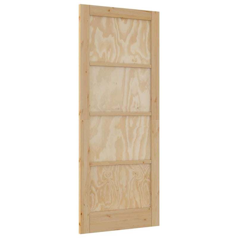 vidaXL Belső Ajtó ORKDAL Barna 83 x 202 cm Furnér