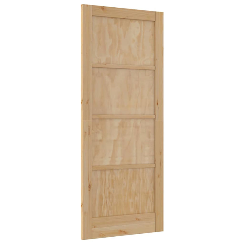 vidaXL Belső Ajtó ORKDAL Barna 83 x 202 cm Furnér