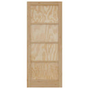 vidaXL Belső Ajtó ORKDAL Barna 83 x 202 cm Furnér