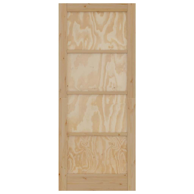 vidaXL Belső Ajtó ORKDAL Barna 83 x 202 cm Furnér