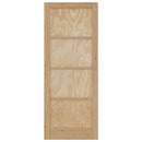 vidaXL Belső Ajtó ORKDAL Barna 83 x 211 cm Furnér