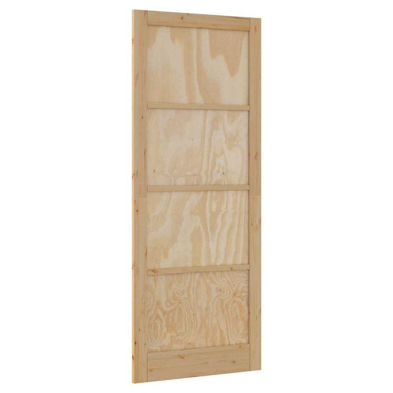 vidaXL Belső Ajtó ORKDAL Barna 83 x 232 cm Furnér