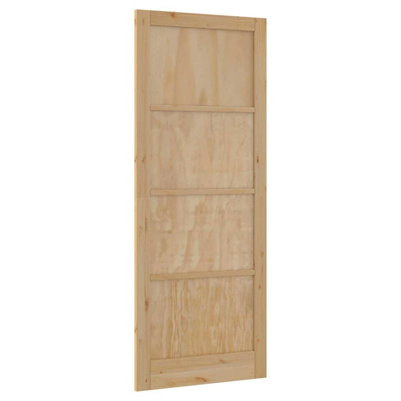 vidaXL Belső Ajtó ORKDAL Barna 83 x 232 cm Furnér