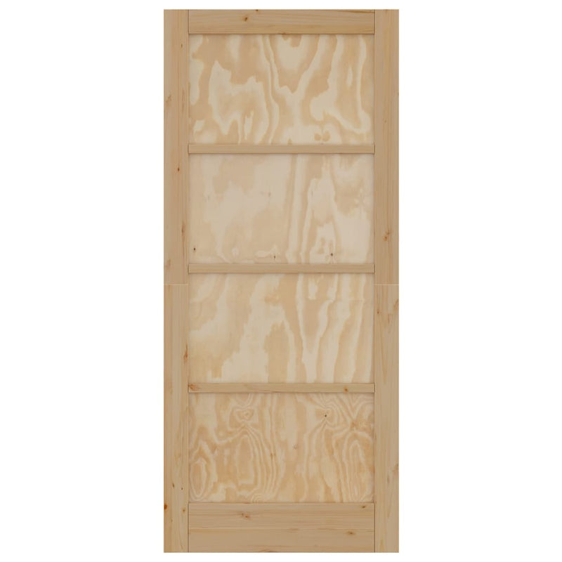 vidaXL Belső Ajtó ORKDAL Barna 86 x 198.5 cm Furnér