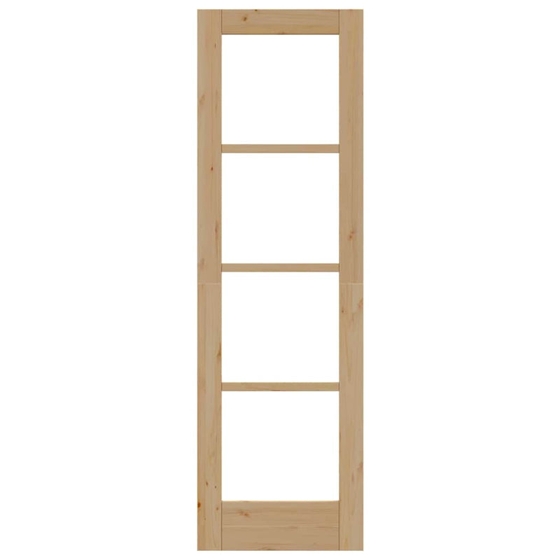 vidaXL Belső Ajtó Üveggel ORKDAL Barna 61 x 198.5 cm