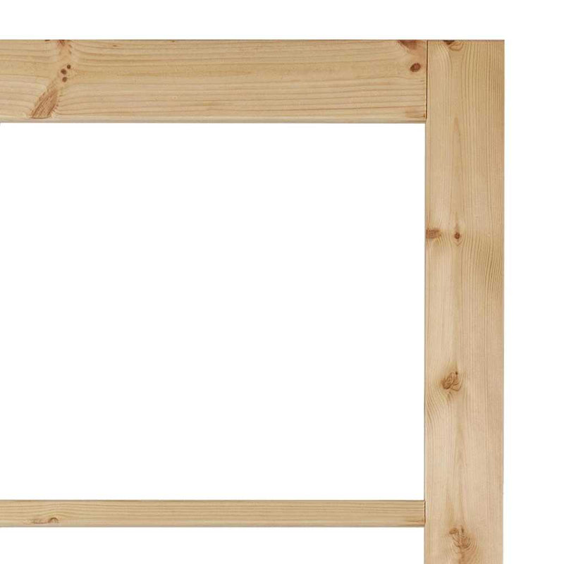 vidaXL Üveges Belső Ajtó Barna 73.5 x 198.5 cm Tömör fenyőfa és üveg