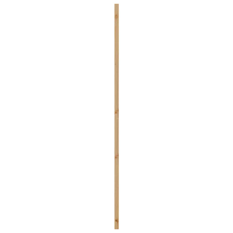 vidaXL Üveges Belső Ajtó Barna 73.5 x 198.5 cm Tömör fenyőfa és üveg