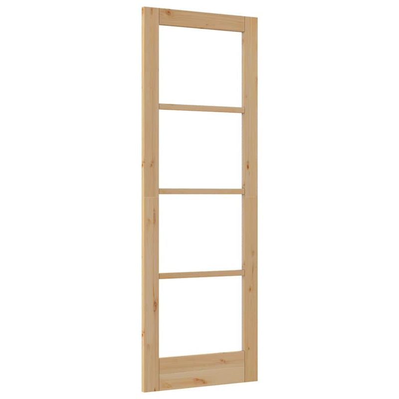 vidaXL Belső Ajtó Üveggel ORKDAL Barna 73.5 x 211 cm