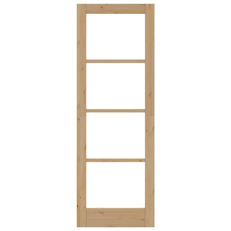 vidaXL Belső Ajtó Üveggel ORKDAL Barna 73.5 x 211 cm