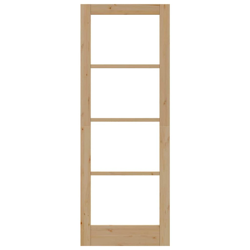 vidaXL Belső Ajtó Üveggel ORKDAL Barna 78 x 211 cm