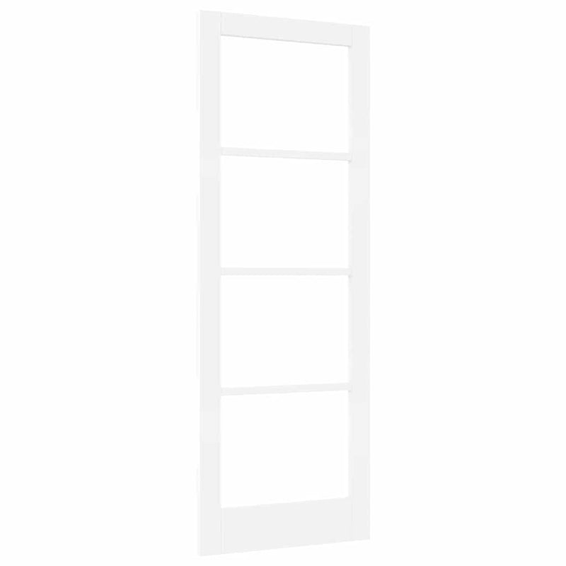 vidaXL Belső Ajtó Üveggel ORKDAL Fehér 78 x 211 cm