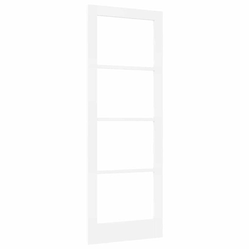 vidaXL Belső Ajtó Üveggel ORKDAL Fehér 78 x 211 cm
