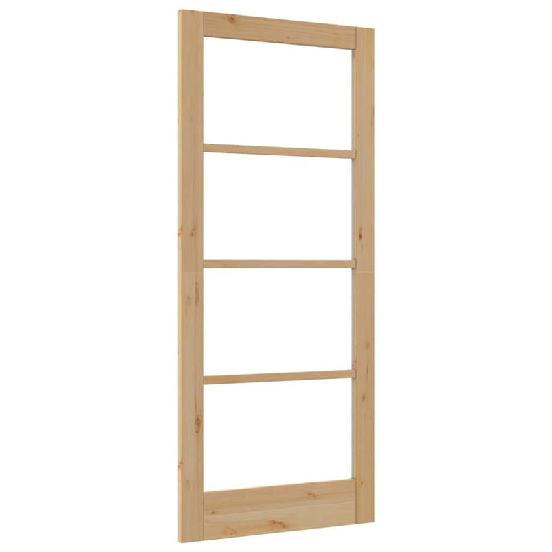 vidaXL Belső Ajtó Üveggel ORKDAL Barna 86 x 198.5 cm