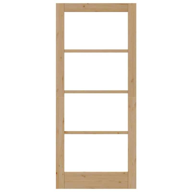 vidaXL Belső Ajtó Üveggel ORKDAL Barna 86 x 198.5 cm