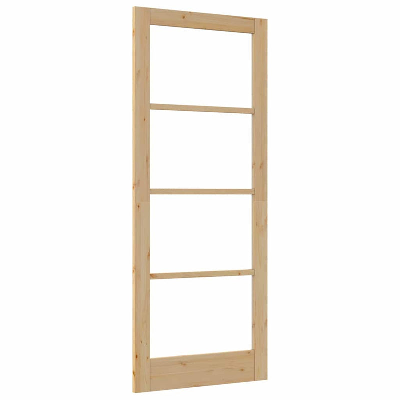 vidaXL Belső Ajtó Üveggel ORKDAL Barna 86 x 211 cm