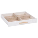 vidaXL ékszerdoboz 3 rétegű fehér 23x20,5x14 cm 23x20,5x14 cm
