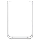 vidaXL horganyzott acél tűzifatároló 100x25x150 cm