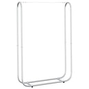 vidaXL horganyzott acél tűzifatároló 100x25x150 cm
