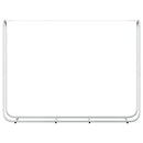 vidaXL horganyzott acél tűzifatároló 200x25x150 cm