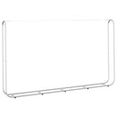 vidaXL horganyzott acél tűzifatároló 250x25x150 cm