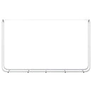 vidaXL horganyzott acél tűzifatároló 250x25x150 cm