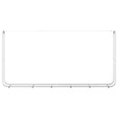 vidaXL horganyzott acél tűzifatároló 300x25x150 cm