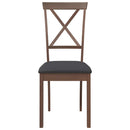 vidaXL 2 db barna tömörfa gumiból készült étkezőszékek párnákkal