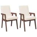 vidaXL 2 db barna tömörfa gumiból készült étkezőszékek párnákkal