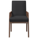 vidaXL 2 db barna tömörfa gumiból készült étkezőszékek párnákkal