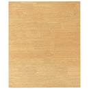 vidaXL fehér tömörfa gumi étkezőasztal