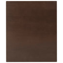 vidaXL barna tömörfa gumi étkezőasztal