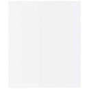 vidaXL fehér tömörfa gumi étkezőasztal