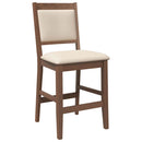 vidaXL 2 db barna tömörfa gumiból bárszékek párnákkal