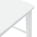 vidaXL 2 db fehér tömörfa gumiból bárszékek