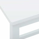 vidaXL 2 db fehér tömörfa gumiból bárszékek